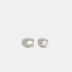 Aretes de botón Pava C
