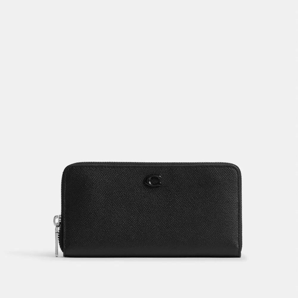 Billetera tipo acordeón con interior de Signature Canvas