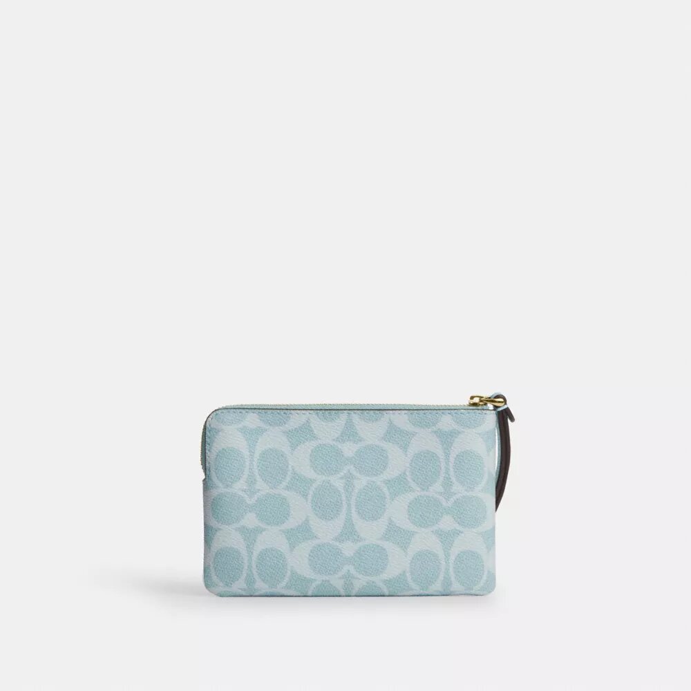 Bolsa de pulsera con cremallera en las esquinas en Signature Canvas