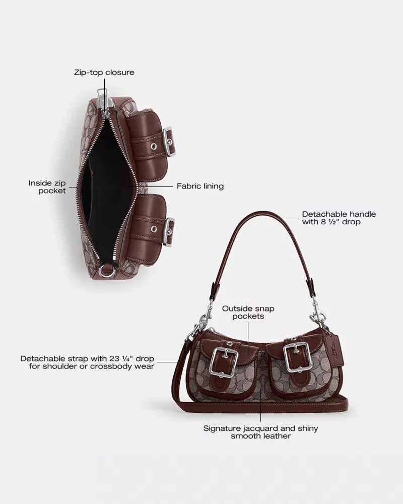 Bolso Ashton en jacquard exclusivo