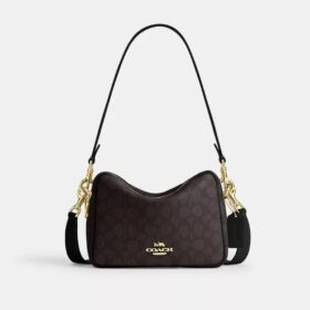Bolso bandolera Carey en Signature Canvas
