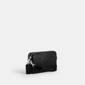 Bolso bandolera Clinton en Signature Canvas