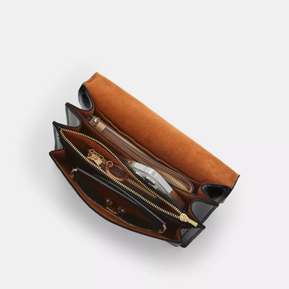 Bolso bandolera Klare en cuero exclusivo