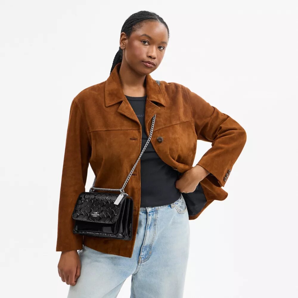 Bolso bandolera Klare en cuero exclusivo