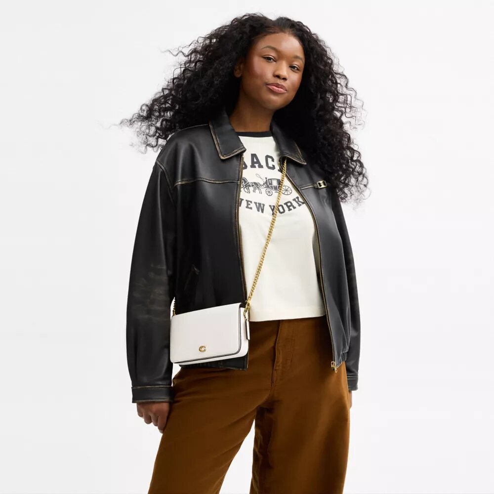 Bolso bandolera Mila con Signature Canvas