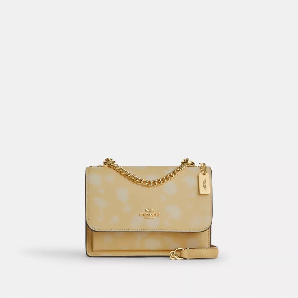 Bolso bandolera Mini Klare con estampado floral