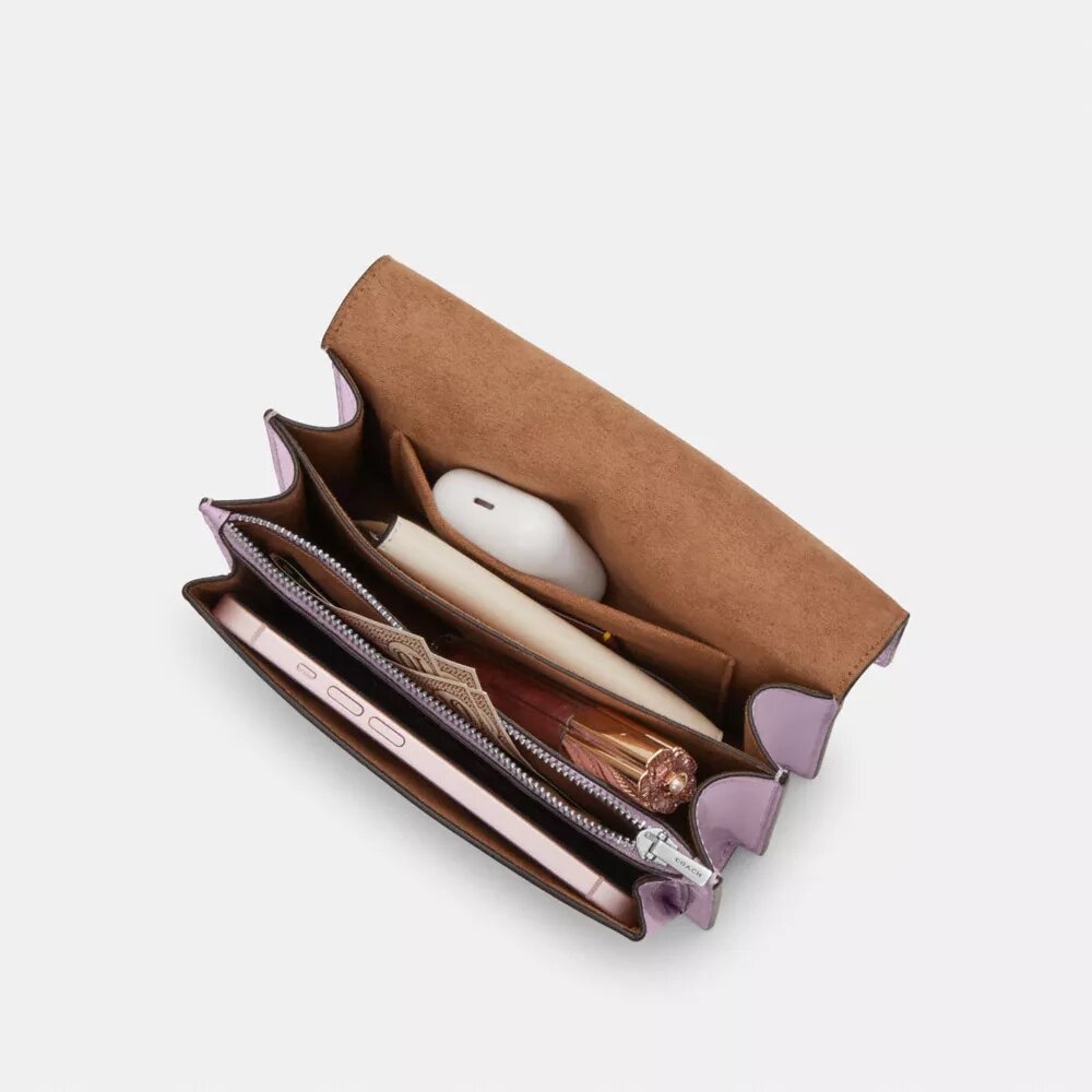 Bolso bandolera Mini Klare en cuero exclusivo