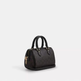Bolso bandolera Mini Rowan en Signature Canvas