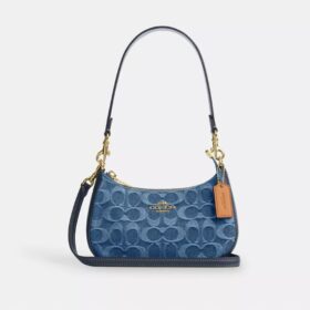 Bolso bandolera mini Teri en denim exclusivo