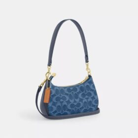 Bolso bandolera mini Teri en denim exclusivo