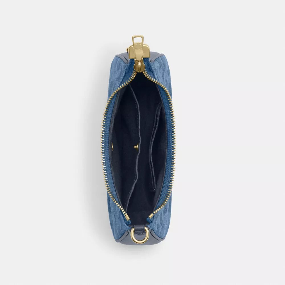Bolso bandolera mini Teri en denim exclusivo