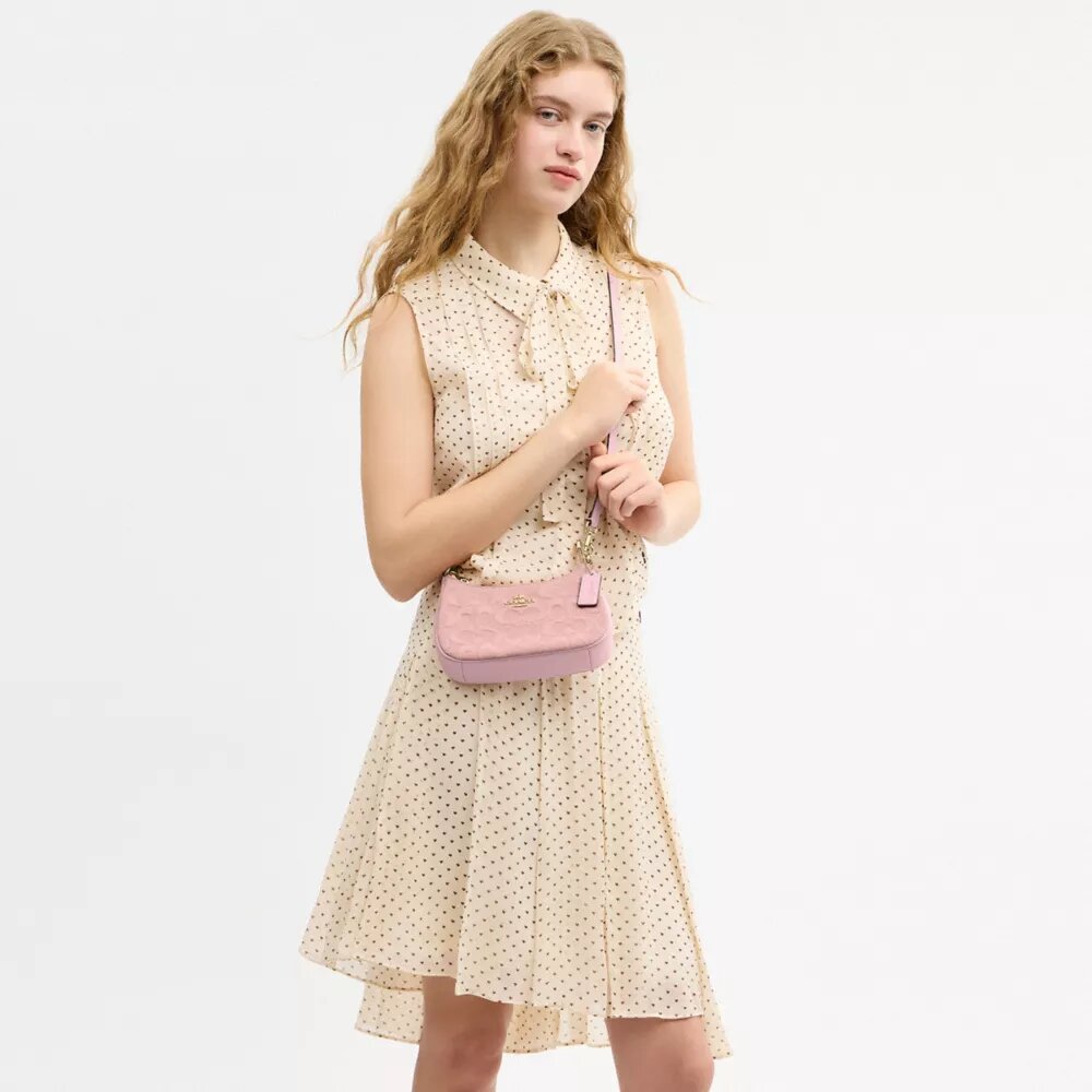 Bolso bandolera mini Teri en denim exclusivo