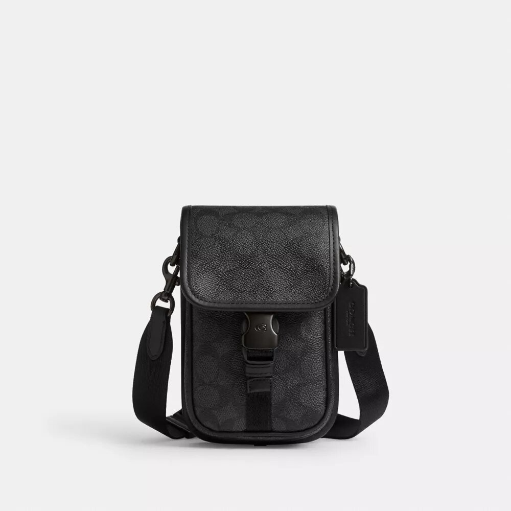Bolso bandolera para celular League en Signature Canvas