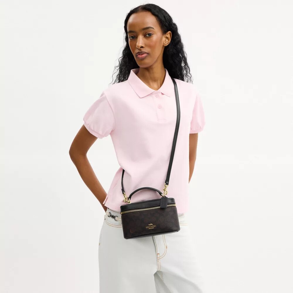 Bolso bandolera Rainer 18 en Signature Canvas