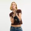 Bolso bandolera Tabby Chain 19 con acolchado
