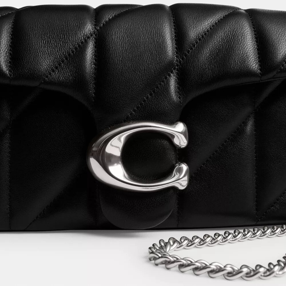 Bolso bandolera Tabby Chain 19 con acolchado
