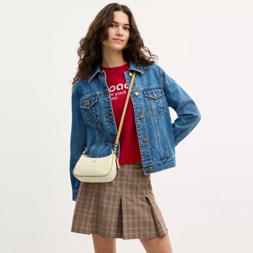 Bolso bandolera Teri Mini en cuero exclusivo