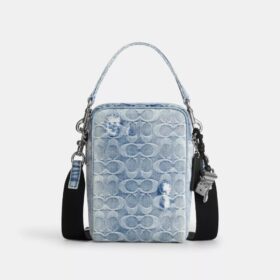 Bolso bandolera Tristan 14 en denim exclusivo Loved con Charms