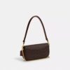 Bolso Brook con solapa y cadena en Signature Canvas