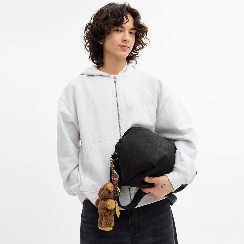 Bolso cruzado Leo en Nailon exclusivo con Charms