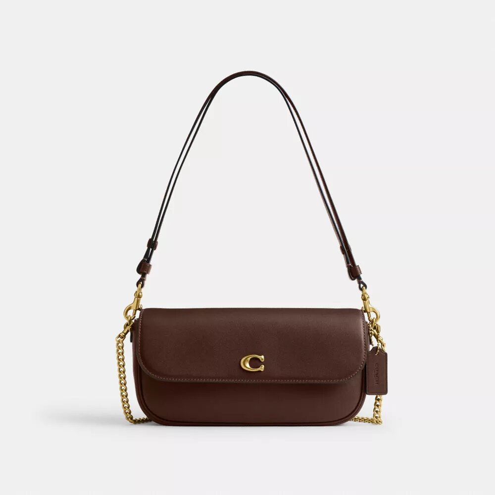 Bolso de cadena con solapa Brooke