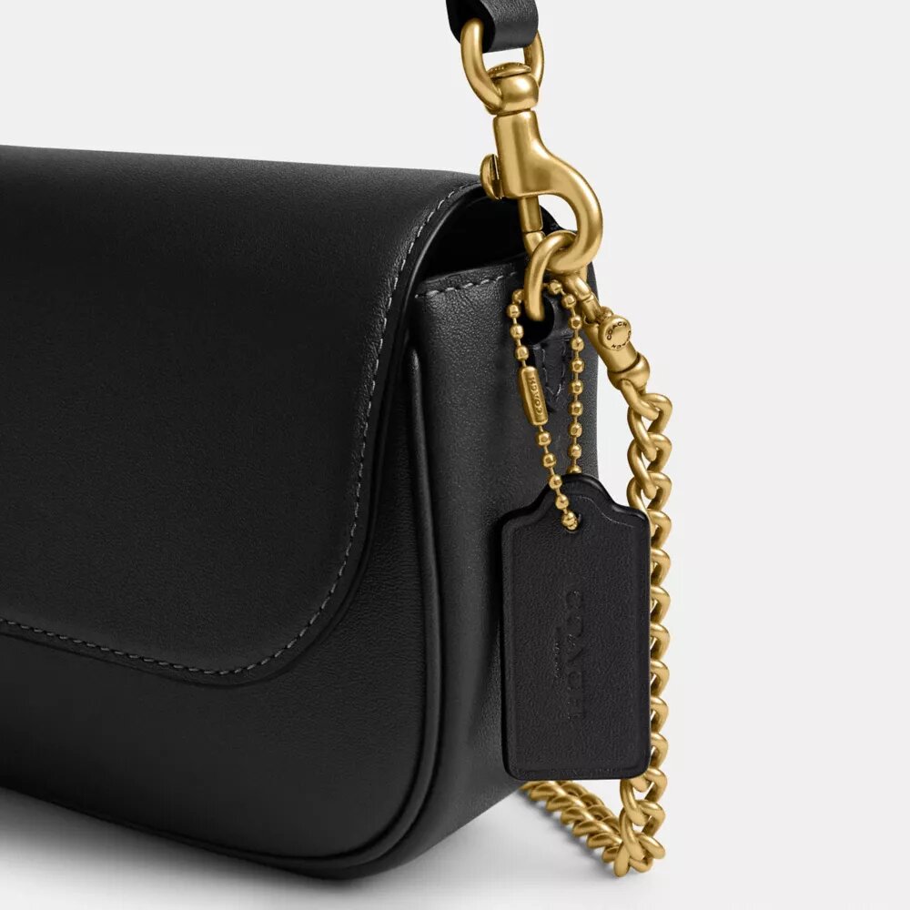Bolso de cadena con solapa Brooke