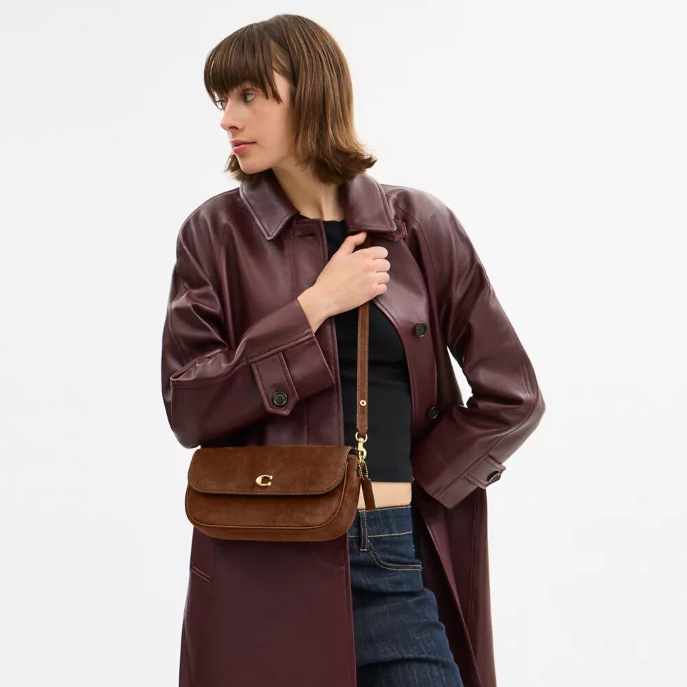 Bolso de cadena con solapa Brooke
