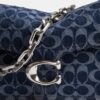 Bolso de hombro «Chain Tabby» en denim emblemático