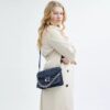 Bolso de hombro «Chain Tabby» en denim emblemático