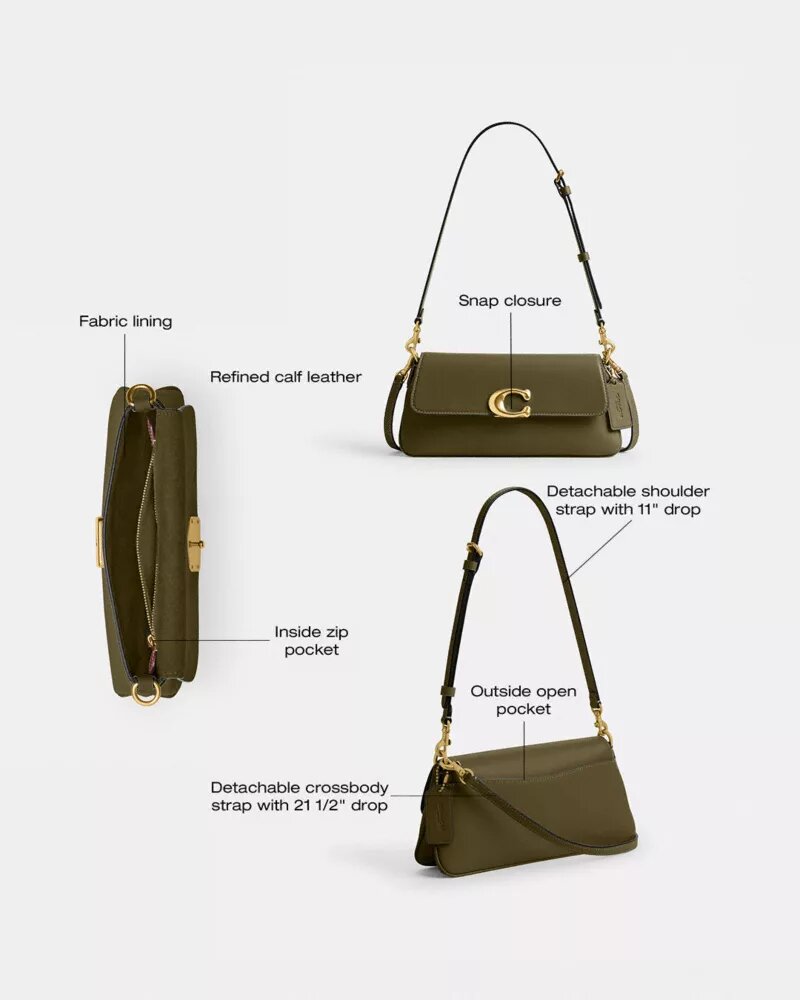 Bolso de hombro Jet