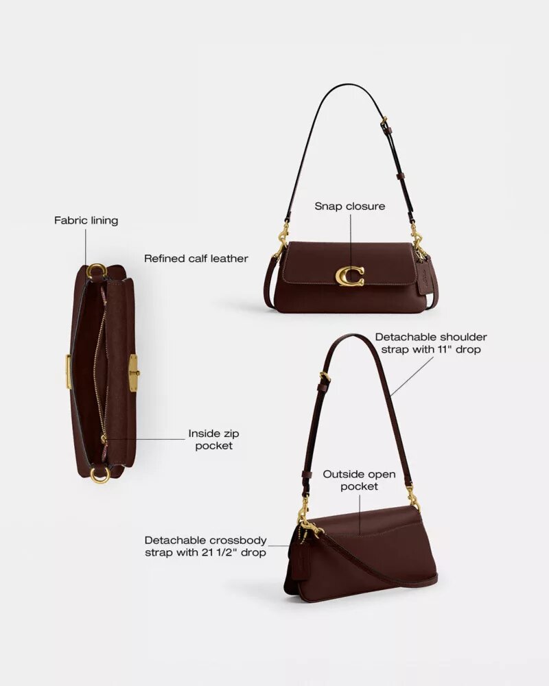 Bolso de hombro Jet