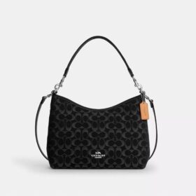 Bolso de hombro Laurel en denim característico