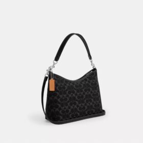 Bolso de hombro Laurel en denim característico