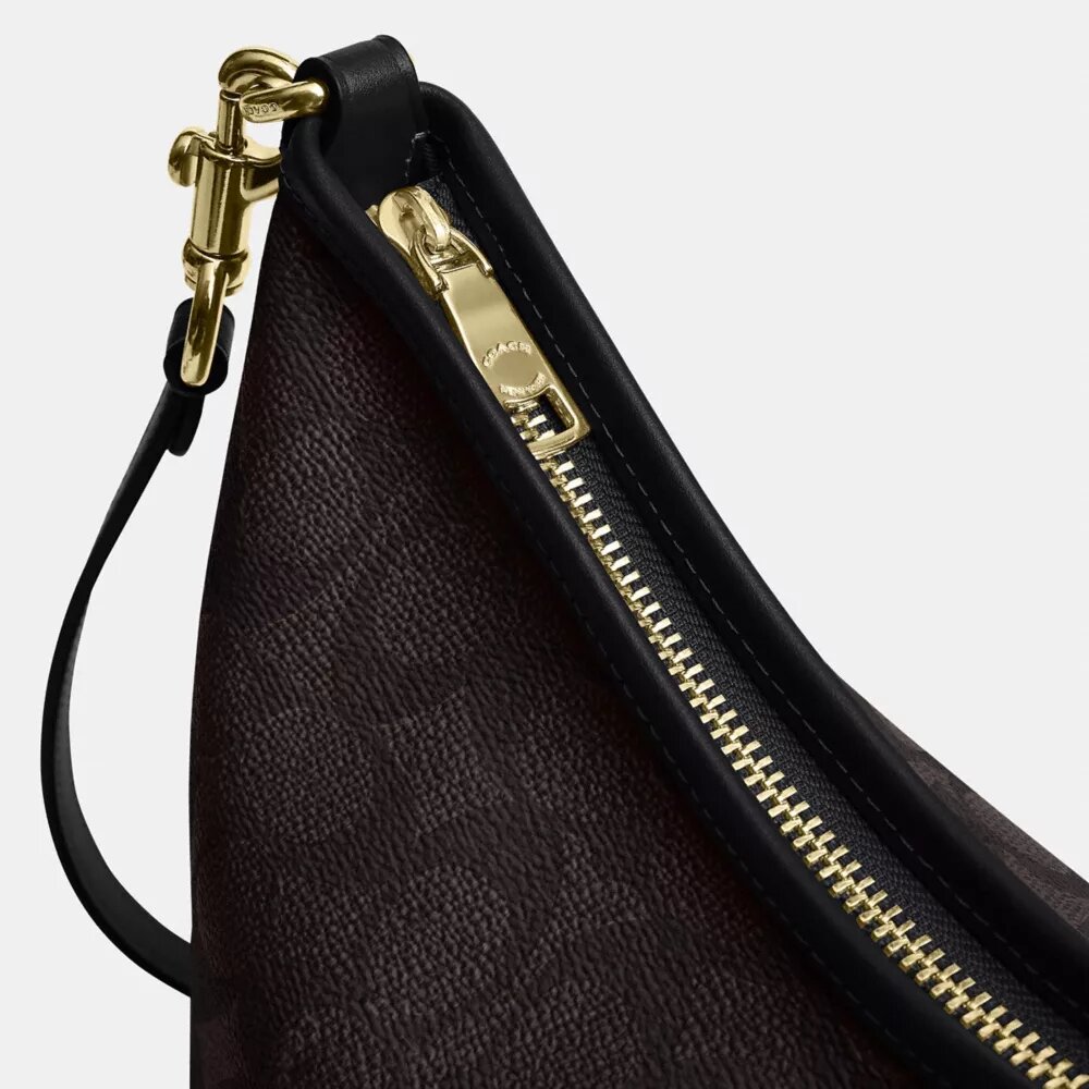 Bolso de hombro Laurel en Signature Canvas