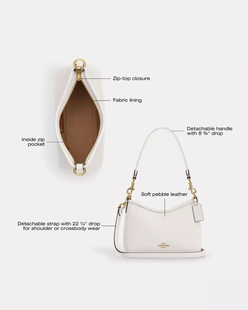 Bolso de hombro pequeño Laurel