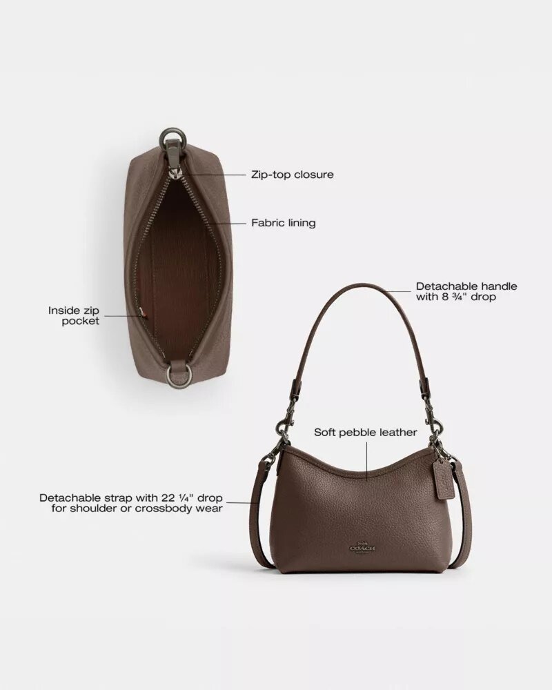 Bolso de hombro pequeño Laurel
