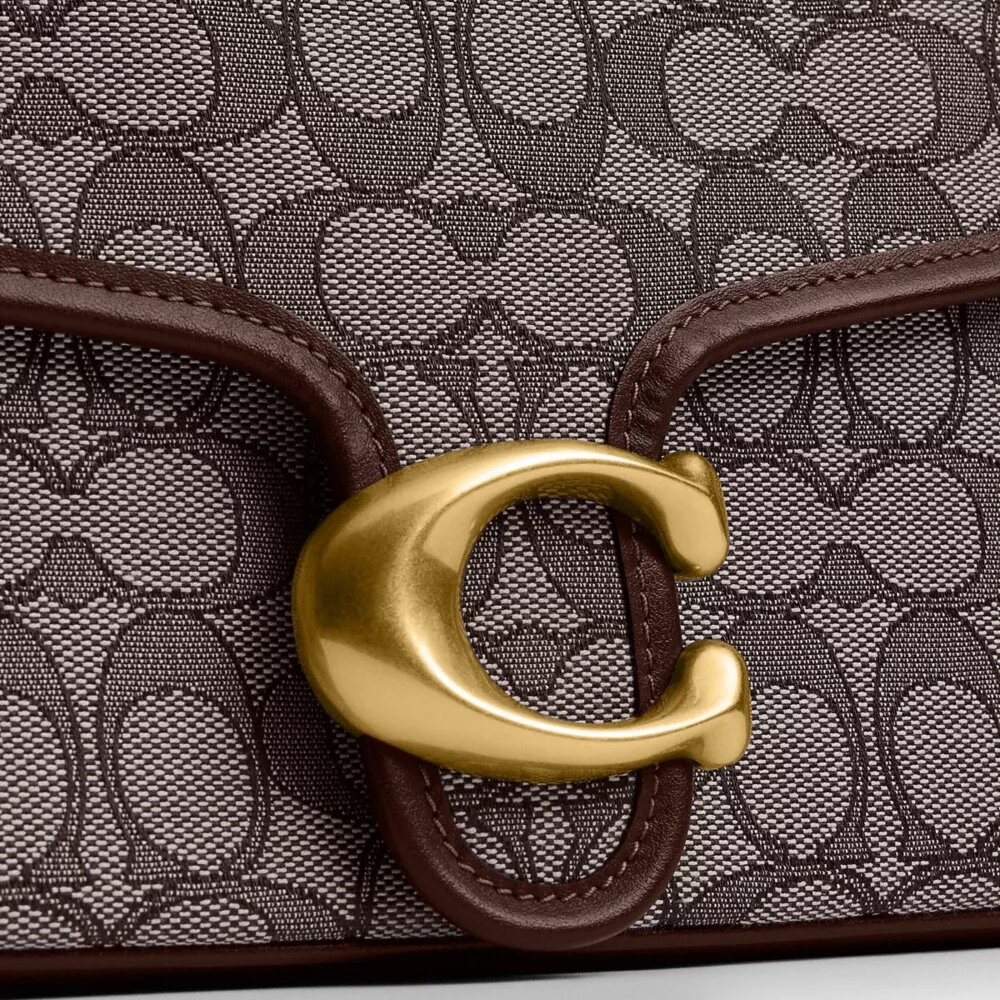 Bolso de hombro Soft Tabby en jacquard exclusivo