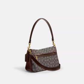 Bolso de hombro Soft Tabby en jacquard exclusivo