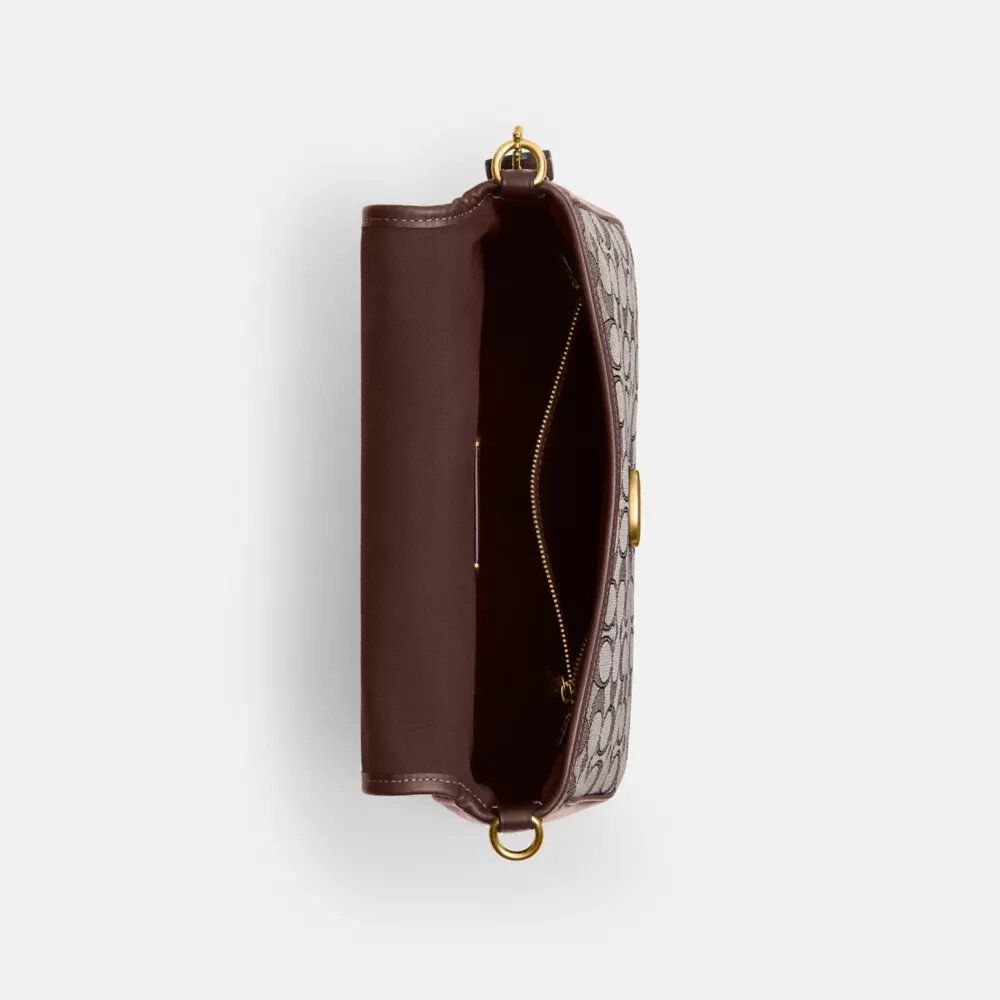 Bolso de hombro Soft Tabby en jacquard exclusivo