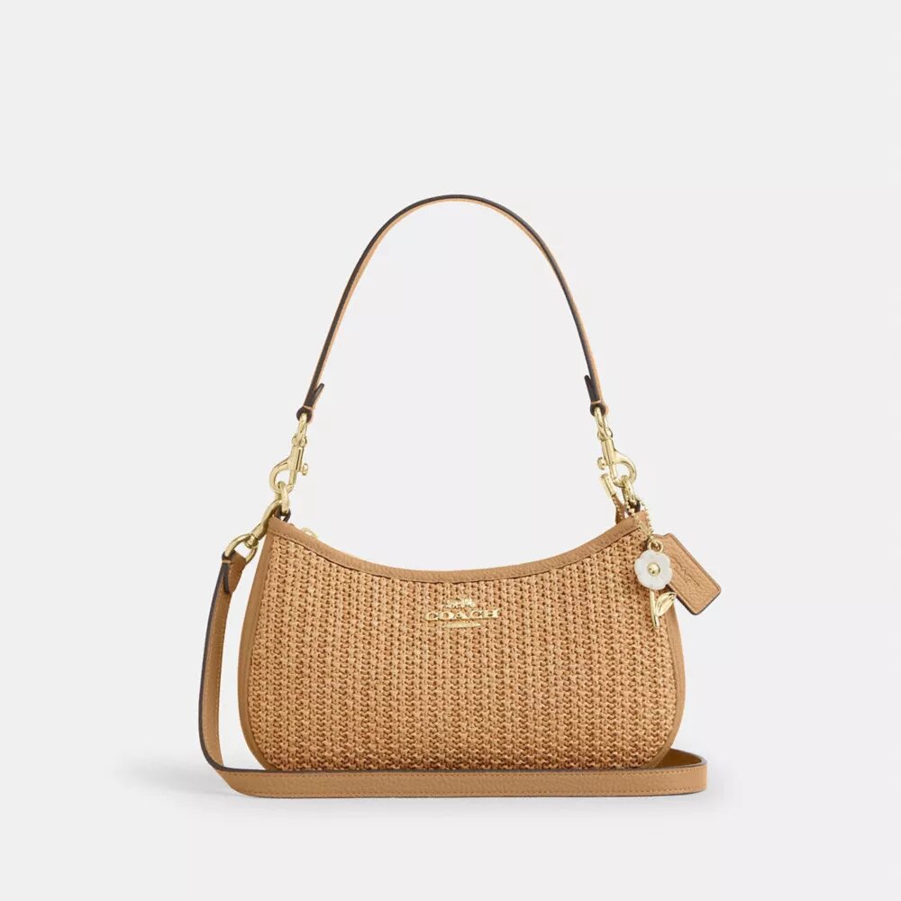 Bolso de hombro Teri con diamante