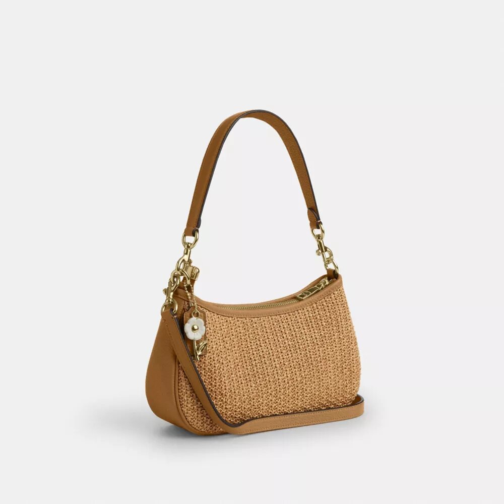 Bolso de hombro Teri con diamante