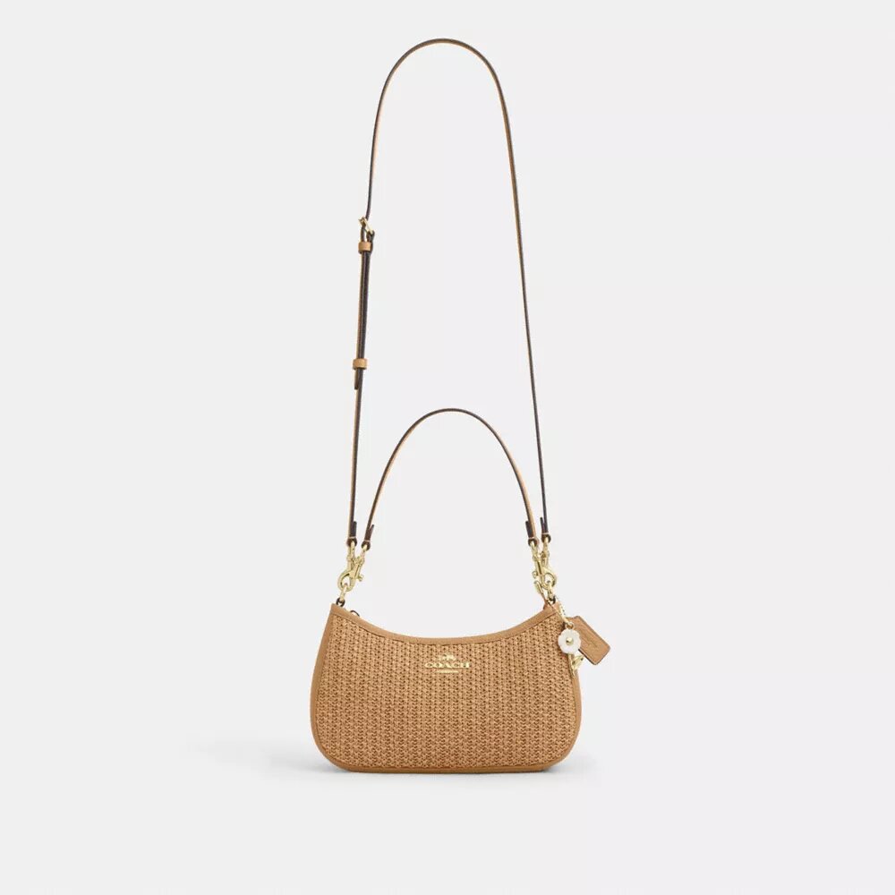Bolso de hombro Teri con diamante