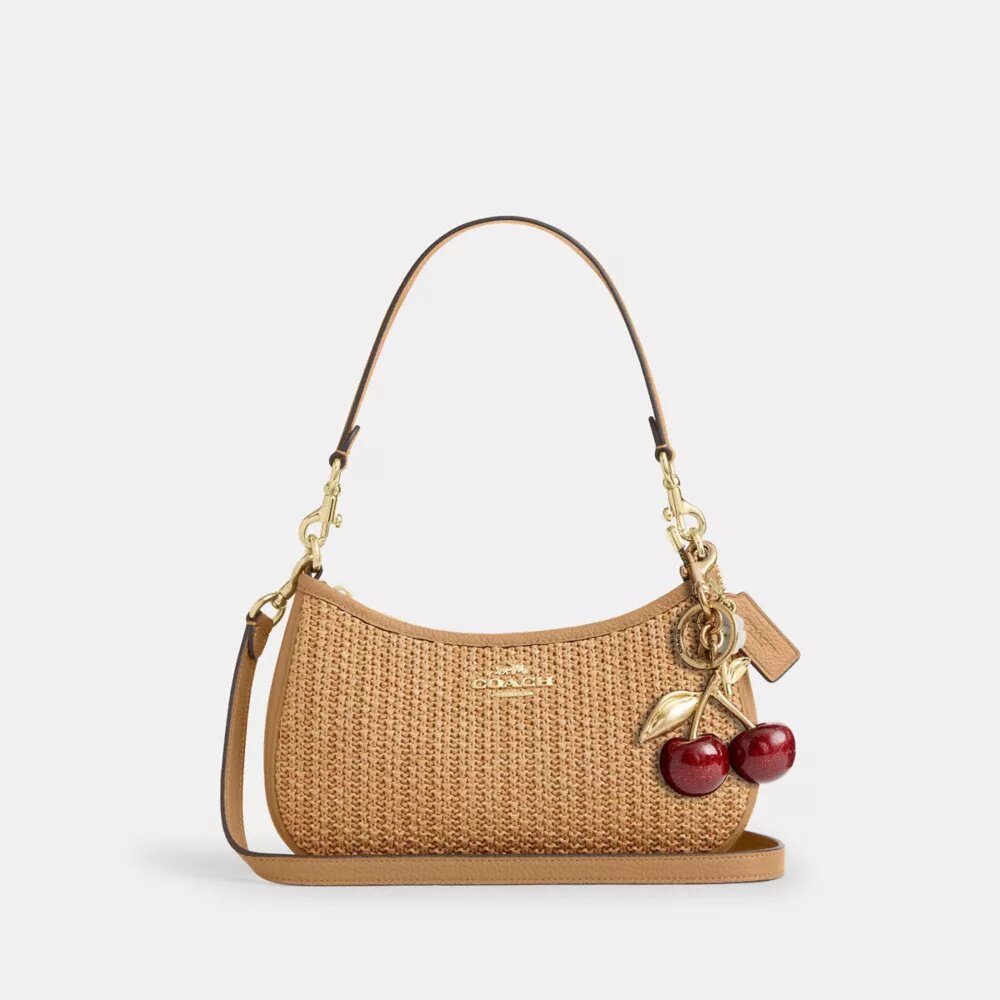 Bolso de hombro Teri con diamante