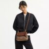 Bolso Emory con asas superiores en chenilla exclusiva