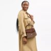 Bolso Emory con asas superiores en chenilla exclusiva