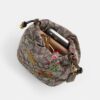 Bolso Faye Mini con cordón en jacquard exclusivo con bordado floral