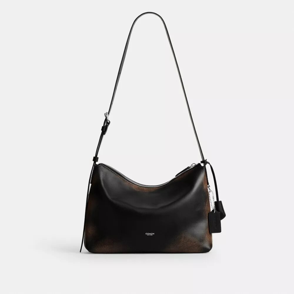 Bolso mensajero Mott 33 en cuero desgastado