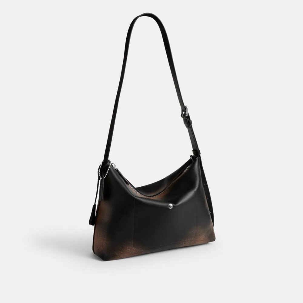 Bolso mensajero Mott 33 en cuero desgastado