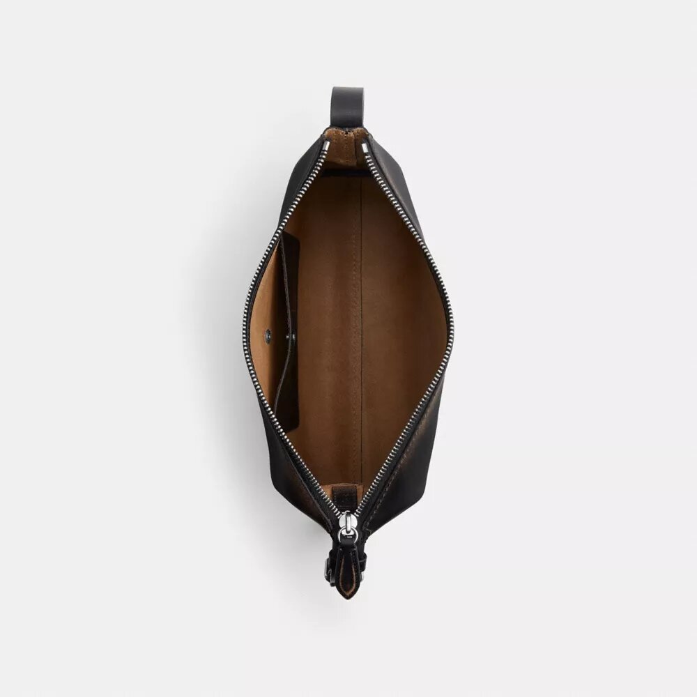 Bolso mensajero Mott 33 en cuero desgastado