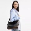 Bolso mensajero Mott 33 en cuero desgastado